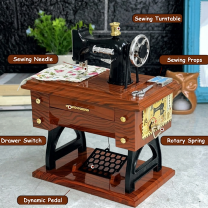 Musical sewing machine